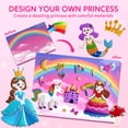 thumbnail image 4 of Kit de arte Klever Kits Foil Princess con 120 hojas de aluminio, 4 of 7