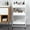 White, variant on Cheelom 3 Tier Utility Cart, Rolling Metal Organization Cart with Handle and Lockable Wheels, Multifunctional Storage Shelves for Kitchen Living Room Office White