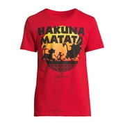 Lion King Mens Hakuna Matata Graphic Tee, Sizes S-3XL
