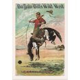 thumbnail image 3 of Pósteres de vaqueros vintage de estilo del siglo XX, pintura en lienzo de Buffalo Bill del Salvaje Oeste, arte de pared moderno, imagen de estudio, decoración del hogar, 3 of 5