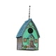 thumbnail image 4 of Casas colgantes para pájaros, casa para pájaros, estilo rústico, pequeño lugar de descanso para pájaros, cría de aves. Plantador, 4 of 9