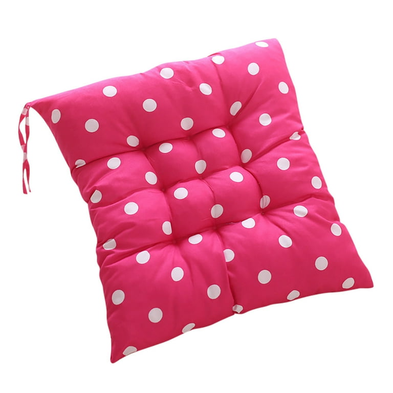 Polka dot chair cushions sale