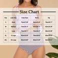 thumbnail image 3 of UTSJKR Women Ruffle High Waisted Swimsuit Two Piece Trendy 2025 Summer Printed Swimwear Tie Shoulder Full Coverage Swimsuits Purple XL, 3 of 8
