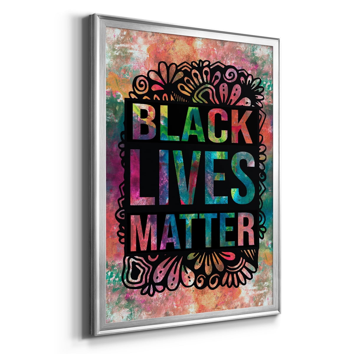 Graffiti Black Lives Matter Premium Classic Framed Print - Ready to Hang