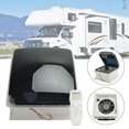 thumbnail image 1 of 14" tragaluz de la fan 12V de la ventilación del tejado de la caravana de rv con 10 velocidades teledirigidas, 1 of 11