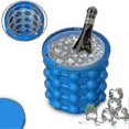 thumbnail image 2 of Cubo de hielo de silicona para champán, whisky, cerveza, cubo de hielo, cubo portátil, enfriador de vino B, 2 of 3