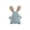 Blue, variant on Plush Bunny Stuffed Animal, Pink Soft Rabbit Plush Toy For Kids Birthday Gifts Baby Shower Nursery Decor, 1 Pack Cuddly White Rabbit Doll For Girls Boys Toddlers