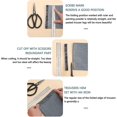 thumbnail image 3 of Iron-On Hemming Tape Pull Side Sticker Self-Adhesive Free Cutting Change Trousers Cuff Paste Close Trousers Cuff Sticker, 3 of 5