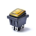 thumbnail image 4 of xinxixnxx On-Off-On 6 Pin 12V Car Boat LED Light Rocker Toggle Switch Latching Waterproof Switch No.3, 4 of 6