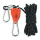 thumbnail image 1 of Cuerda de viento de tienda Zulema Cuerda de trinquete Ajustable 4mm 4m Negro, 1 of 8