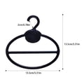 thumbnail image 3 of Advancent 20 piezas estante Vertical para bufandas, del espacio, ABS, hecho y borde , fácil almacenamiento, colgador para bufandas, chales Almacenamiento y organización del hogar negro, 3 of 6