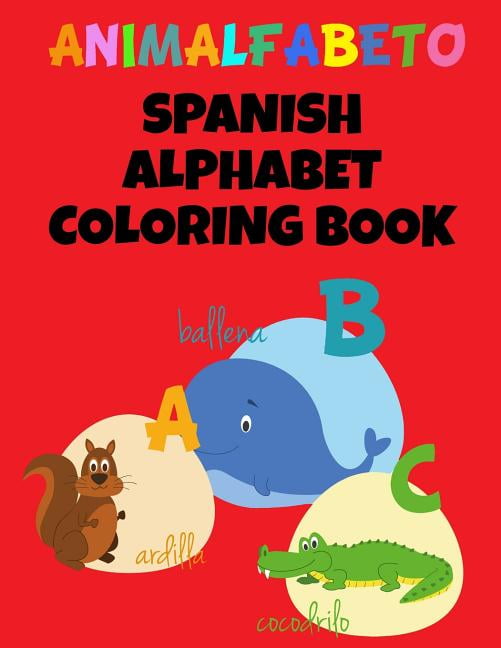 Download Animalfabeto Spanish Alphabet Coloring Book : Animals ...