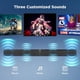thumbnail image 3 of MZEIBO Barra de Sonido para Smart TV, Barra de Sonido Bluetooth de 80 W Diseño Desmontable 2 en 1, Graves Profundos, Sonido Envolvente de Cine en Casa, Conexiones ARC/Ópticas/AUX para TV/PC/Juegos/Pro, 3 of 5