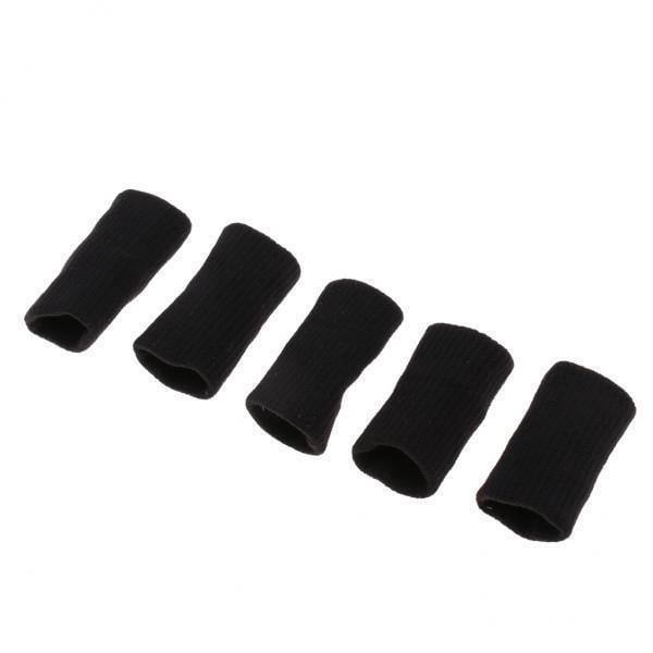 Fundas Protectoras de Dedos Elásticas Sunnimix Soporte Para Baloncesto negro