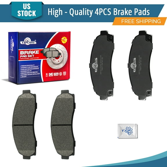 YXPCARS 4PCS Front Brake Pads (D913), Ceramic Pads for Saturn Vue 2002-2007 Chevrolet Equinox 2005-2006 All Models