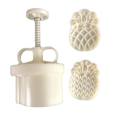 

ZUARFY Pineapple Mooncake Mold 25/125g Cake Cookie Mould Cutter Mid-Autumn Festival