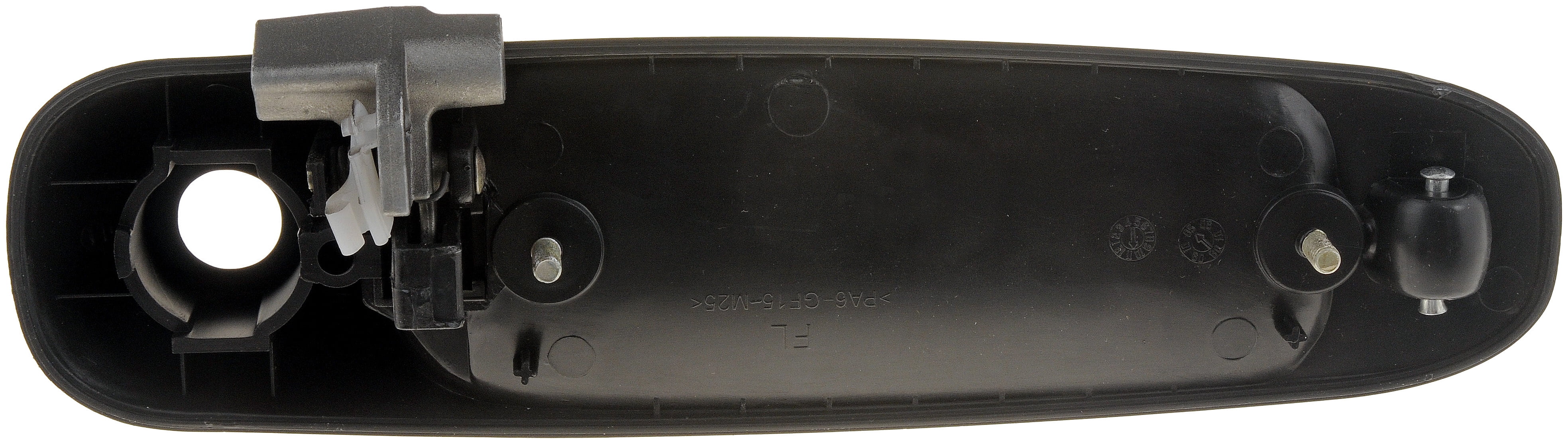 Dorman 80168 Front Driver Side Exterior Door Handle for Specific Dodge / Mitsubishi Models, Smooth Black (OE FIX)
