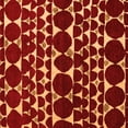 thumbnail image 1 of Ahgly Company Indoor Square Oriental Orange Modern Area Rugs, 6' Square, 1 of 4