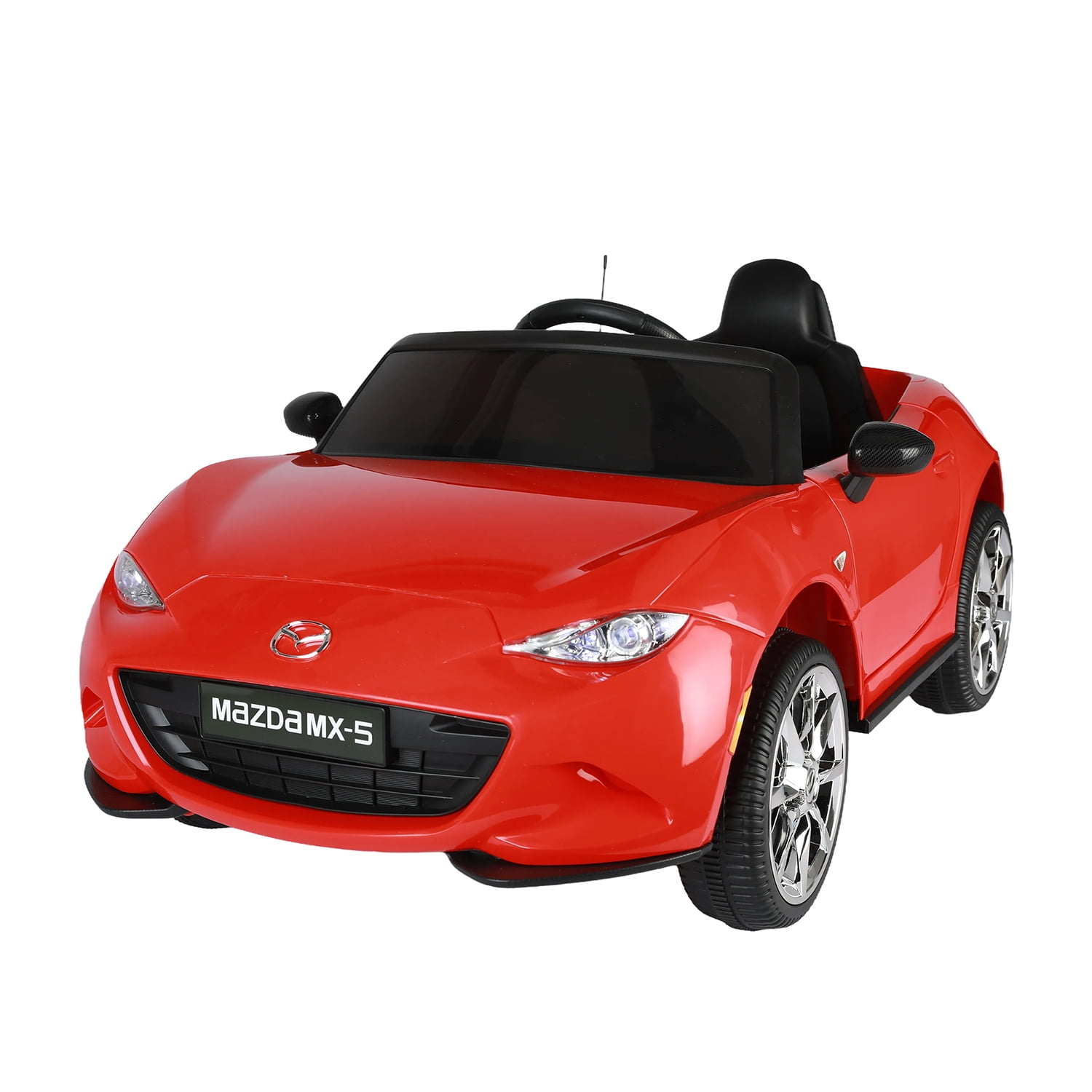 CIPACHO Licensed MAZDA MX-5 RF, 12V Ride On Cars for Kids, Electric Kids Truck Cars, Battery Motorized Vehicles with 2.4G Remote Control, USB, Bluetooth, Red CIPACHO Licensed MAZDA MX-5 RF, 12V Ride On Cars for Kids, Electric Kids Truck Cars, Battery Motorized Vehicles with 2.4G Remote Control, USB, Bluetooth, Red