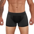 thumbnail image 2 of MANIFIQUE Men's Underwear Boxer Briefs Tummy Control Body Shaper Enhance Butt Lifter Shapewear with Removable Padded, 2 of 6