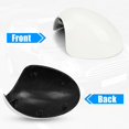 thumbnail image 4 of cubiertas de espejo retrovisor blancas de repuesto, manuales, compatibles con Mini Hatchback/Cooper R56 2007-2013 y Mini Countryman R60, 4 of 5