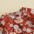 thumbnail image 4 of QJUHUNG Kid Baby Girls One Piece Swimsuit Long Sleeve Zipper Swimwear Ruffle Rashguard Bathing Suits Beachwear, 4 of 6