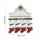 thumbnail image 1 of Christmas Stocking Decoration Hanging Pendant [跃星辉]已处理知产圣诞节袜子挂牌树脂圣诞挂件工艺品（盒装，1x挂件）3口 ANGGREK Hanging Pendant, 1 of 8