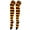 Orange, variant on Beshee Thigh High Socks for Women 1 Pair Christmas High Long Stockings for Womens Over Knee Socks Christmas Cosplay Party Costumes Socks Knee High Long Striped Stocking Womens Socks Light Blue