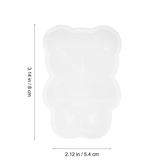 FOMIYES Silicone Mold for Handmade Large Nose Bear Crafts and Ornaments