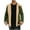 Green, variant on HOMADLES Fleece Jacket Men Outdoor Aathletic Jacket Fall Winter Plus Size Thicken Warm Leather Jacket Men Black XL