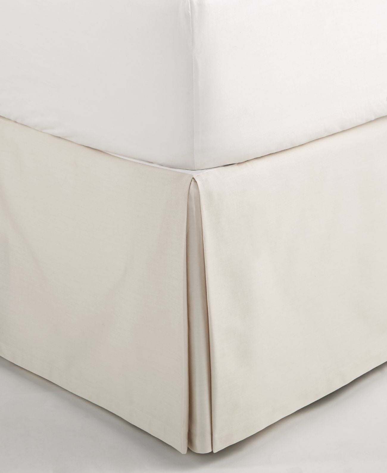 Tailored Valance/Bedskirt Split Corner 1000 TC Pima Cotton Burgundy Solid 