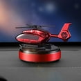 thumbnail image 4 of LNGOOR Solar-Powered Helicopter Car Air Freshener - Rotating Aromatherapy Diffuser Ornament - Elevate Your Automotive Decor with Refreshing Fragrances, 4 of 7