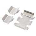 thumbnail image 1 of RC Protective Chassis Armor, Easy Installation  Stainless Steel Silver RC Chassis Armors Set  For 1/10 RC Car  , 1 of 8