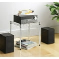 thumbnail image 2 of Whitmor Supreme Stacking Adjustable 15"W x 14"D x 16"H 1-Shelf Freestanding Shelves, Chrome, For Adult Use, 2 of 7