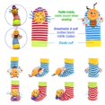 thumbnail image 4 of Bloobloomax Sonajeros Para Bebés De 0 A 12 Meses, Juguetes Para Bebés De 3 A 6 Meses, Juguetes Para Manos Y Pies Para Recién Nacidos De 0 A 9 Meses, Juego De Regalos Para Baby Shower Con Calcetines Co, 4 of 8