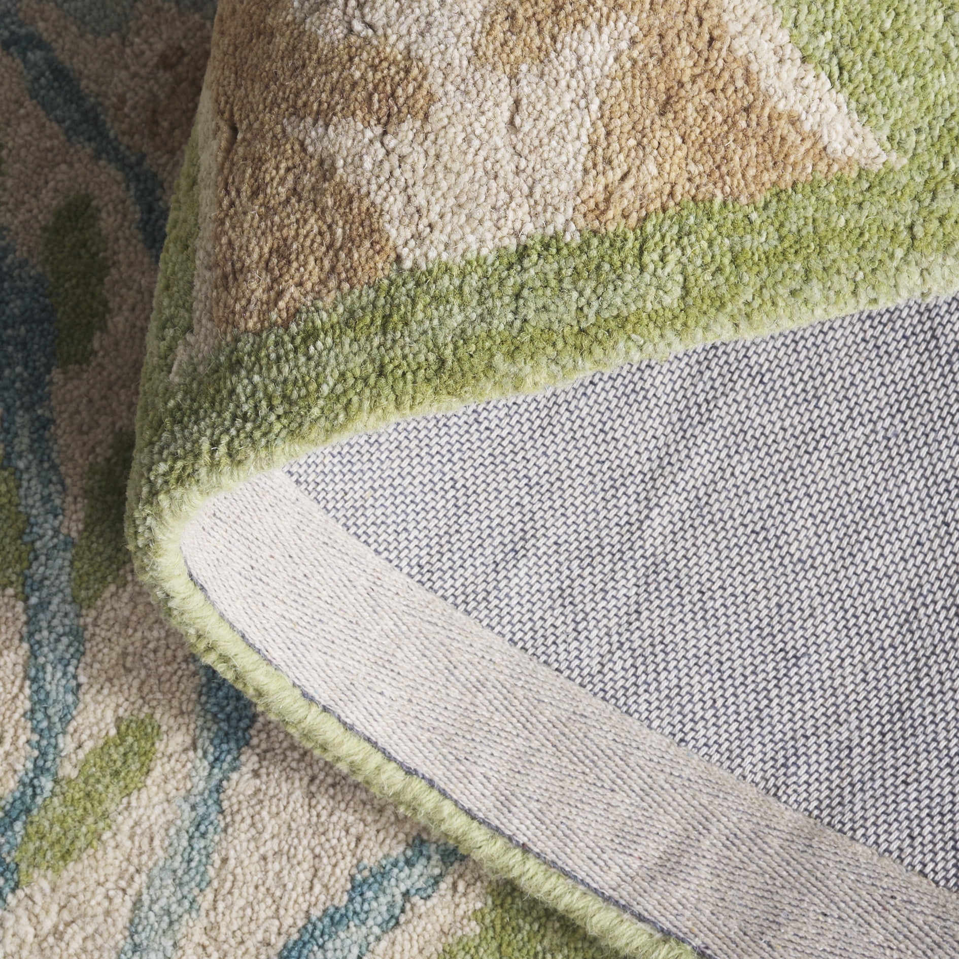 SAFAVIEH Antiquity Raschelle Oriental Wool Runner Rug, Ivory/Green, 2'3" x 12'