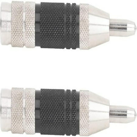 

QIBAXXYL Enhance Efficiency with Convenient Automatic Action - Durable and Reliable Essential Set of 10 Handy 6-Inch Steel Auto Center Hole Centers for Efficient Alignments - Push Type Ce