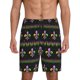 thumbnail image 1 of Fotbe Mardi Gras Fleur de Lis Pantalones Cortos de Pijama para Hombre, Ropa de Dormir, Pantalones de Pijama Cortos para Hombre-X-Large, 1 of 6