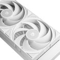 thumbnail image 2 of Sudokoo NEXAURA 240 White Liquid CPU Cooler: 240mm AIO CPU Cooler with PWM Pump & ARGB Pump Head - Water Cooling with FDB Fans for Intel LGA 1851/1700/1200/115X AMD AM5/AM4, 2 of 4