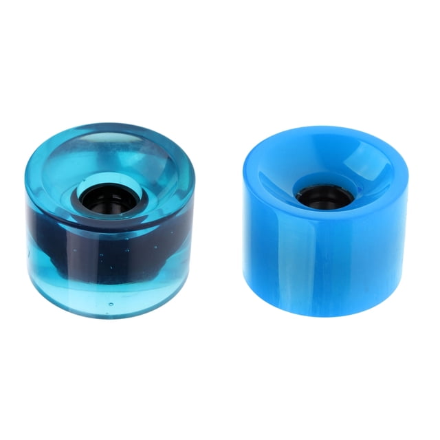 2pcs Ruedas de Patín de Longboard Ruedas Repuesto Cruiser 70x51 Mm Sunnimix Reemplazo de ruedas de patineta