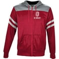 thumbnail image 2 of Men's Red Bradley Braves Full-Zip Hoodie, 2 of 3