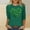 Green, variant on St Patricks Day Long Sleeve Shirt for Women Shamrock Clover Love Graphic Shirts Irish Gifts Tee Tops 2026
