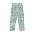 thumbnail image 4 of Xecao Cute Corgi Head Men's Straight Lounge Pajama Pants: The Ultimate in Comfortable Sleepwear, 4 of 9