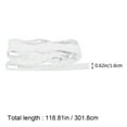 thumbnail image 2 of Snap Button Tape Sewing Snap Fastener Tape Press Stud Tape Ribbon (White), 2 of 8