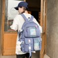 thumbnail image 4 of MesaSe Sac à Dos Universitaire Imperméable à Plusieurs Poches pour Femmes, 4 of 6