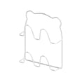 thumbnail image 2 of Storage rack Wall Shoe Holder Wall Slipper Rack Metal Slipper Rack For Wall Multifunctional Shoe Rack Wall Holder Sticky Shoe Organiser For Flat Shoes High Heels Trainers, 2 of 6