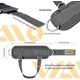 thumbnail image 2 of Correas de tobillo para máquinas de cable, ajuste cómodo ajustable de neopreno, anillo D doble reforzado Tw, 2 of 5