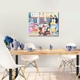 thumbnail image 5 of Lsque Bluey Print Wall Art – Decorative Picture for Living Room, Bedroom, and Office (Horizontal), 5 of 6