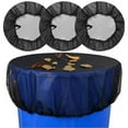thumbnail image 2 of 14Pcs Mesh Covers Rain Barrel Netting Screen Drawstring Design Wide Application Outdoor Bucket Fine Mesh Protective Covers Jikaix, 2 of 5