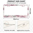 thumbnail image 3 of GZHJMY Vintage Flowers License Plate Frames Set of 2, Universal Aluminum License Plate Holders 2 Holes Car Tag Frames Automotive Exterior Accessories with Screw Caps Decorative, 3 of 7